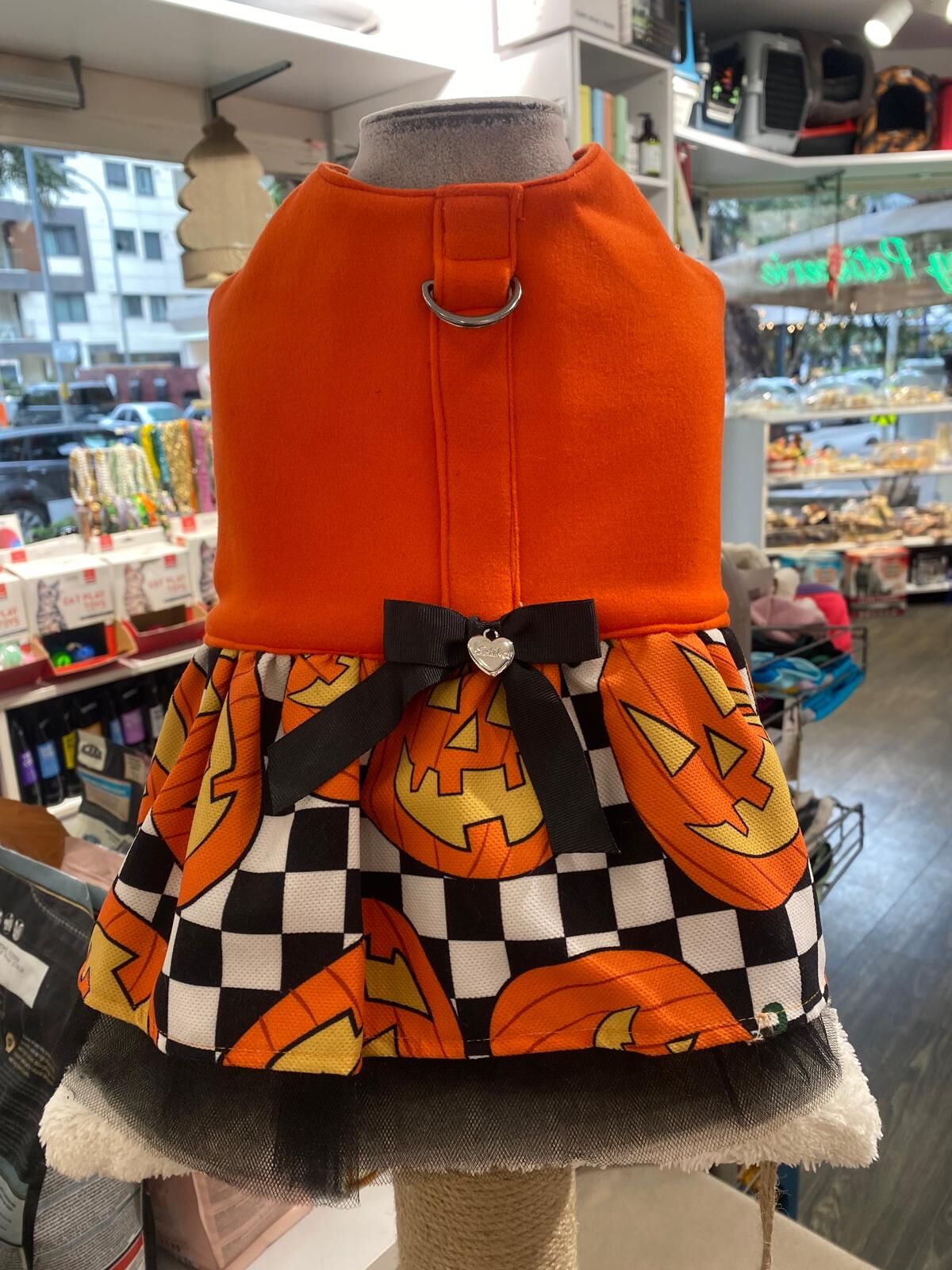 Lolika Halloween Köpek Elbisesi – Temalı, Rahat ve Mevsimlik (No:4)