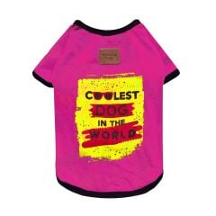 Alphadog Coolest Dog Yazlık Köpek T-Shirt – Pamuklu ve Esnek