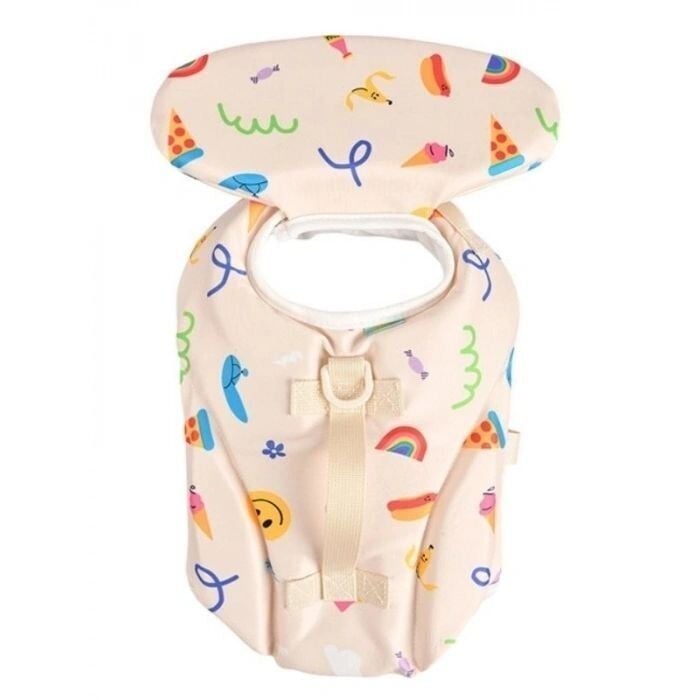 Olchi Rainbow Life Jacket/IVORY/M Köpek Can Yeleği Medium