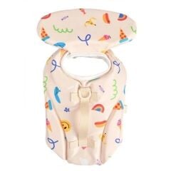 Olchi Rainbow Life Jacket/IVORY/M Köpek Can Yeleği Medium