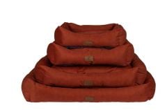 Peggy Luna Turuncu Kedi ve Köpekler için Yatak – Kaydırmaz Taban, Elyaf Dolgulu