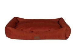 Peggy Luna Turuncu Kedi ve Köpekler için Yatak – Kaydırmaz Taban, Elyaf Dolgulu