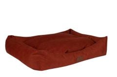 Peggy Luna Turuncu Kedi ve Köpekler için Yatak – Kaydırmaz Taban, Elyaf Dolgulu