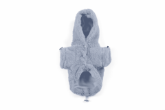 ChiChi Mavi Peluş Köpek Montu – Yumuşak, Sıcak ve Konforlu (Medium)