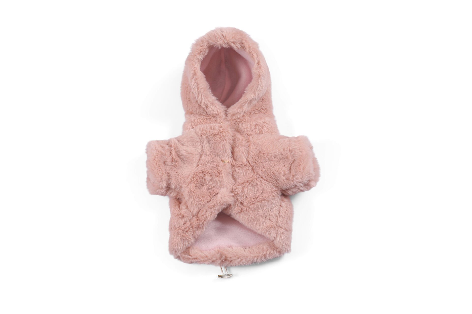 ChiChi Pembe Peluş Köpek Montu – Yumuşak, Sıcak ve Konforlu (Large)