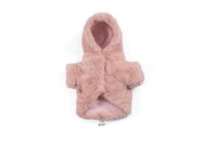 ChiChi Pembe Peluş Köpek Montu – Yumuşak, Sıcak ve Konforlu (XLarge)