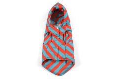 ChiChi Çizgili Köpek Montu – Mavi, Hafif ve Konforlu (Medium)