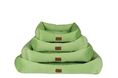 Peggy Luna Fıstık Yeşili Kedi ve Köpekler için Yatak – Kaydırmaz Taban, Elyaf Dolgulu