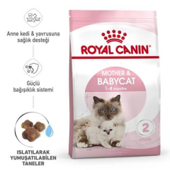 Mother & Babycat Anne ve Yavru Kediler için Kuru Kedi Maması 2 Kg