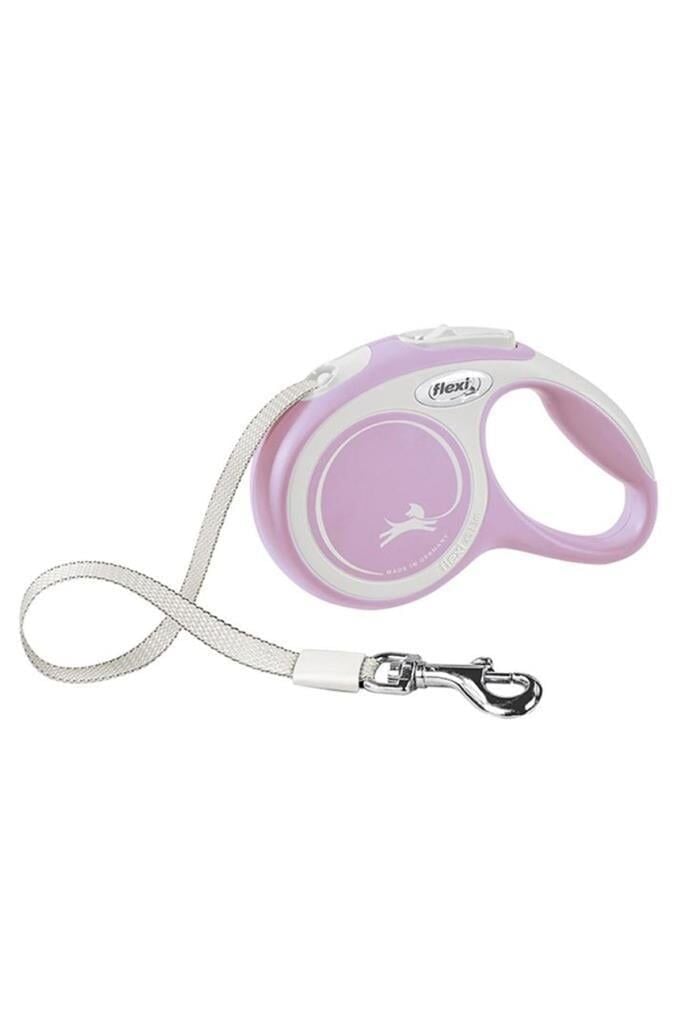 Flexi New Comfort Otomatik Şerit Köpek Gezdirme Kayışı 5m M Pembe