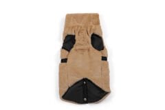 ChiChi Kahverengi Peluş Köpek Yeleği – Yumuşak, Sıcak ve Konforlu (Medium)