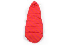 ChiChi Çizgili Köpek Montu – Pembe, Hafif ve Konforlu (XLarge)