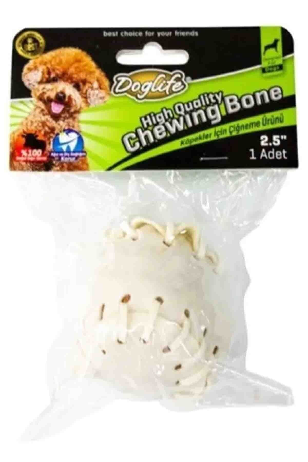 Beyzbol Topu Şeklinde Köpek Ödül Kemiği 110gr