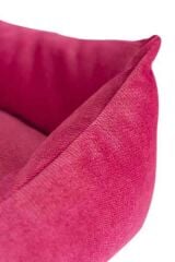 Peggy Luna Şeker Pembesi Kedi ve Köpekler için Yatak – Kaydırmaz Taban, Elyaf Dolgulu