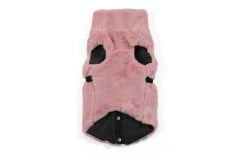 ChiChi Pembe Peluş Köpek Yeleği – Yumuşak, Sıcak ve Konforlu (Medium)