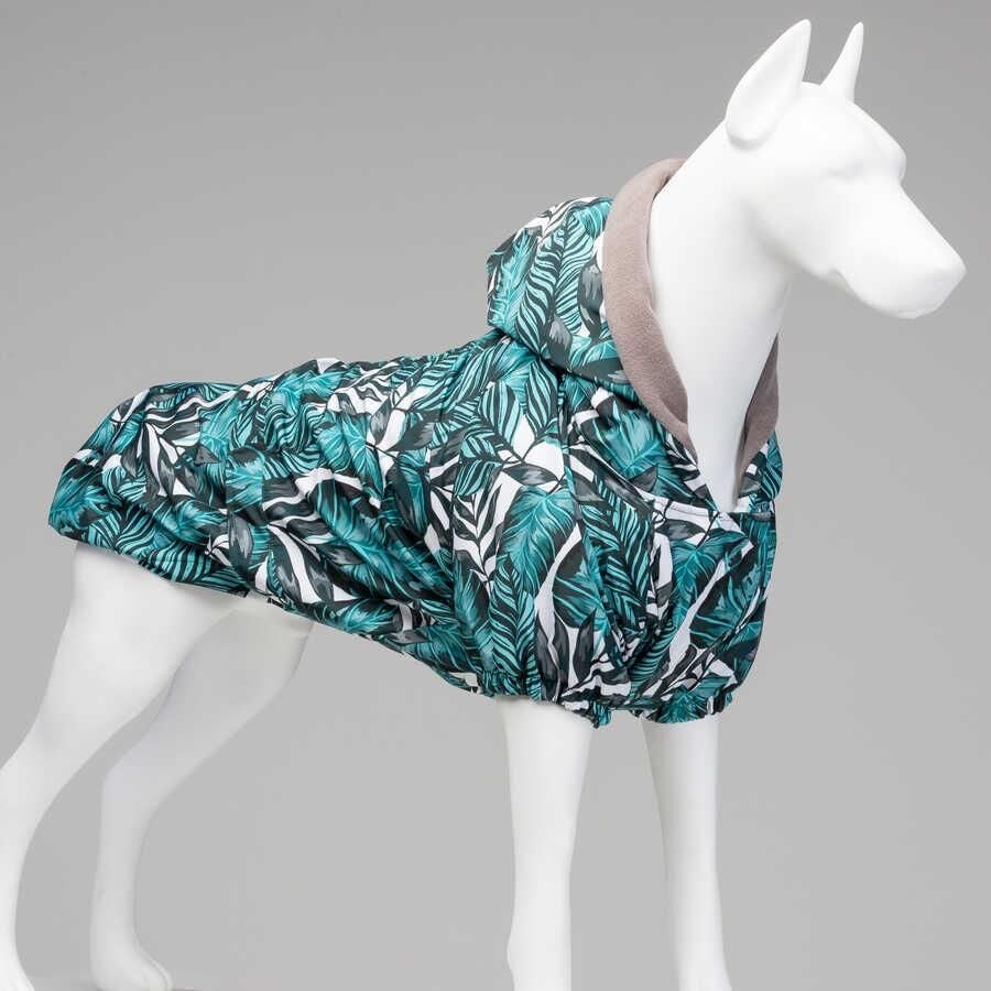 Lindodogs Aqua Black İçi Polarlı Su Geçirmez Köpek Yağmurluğu