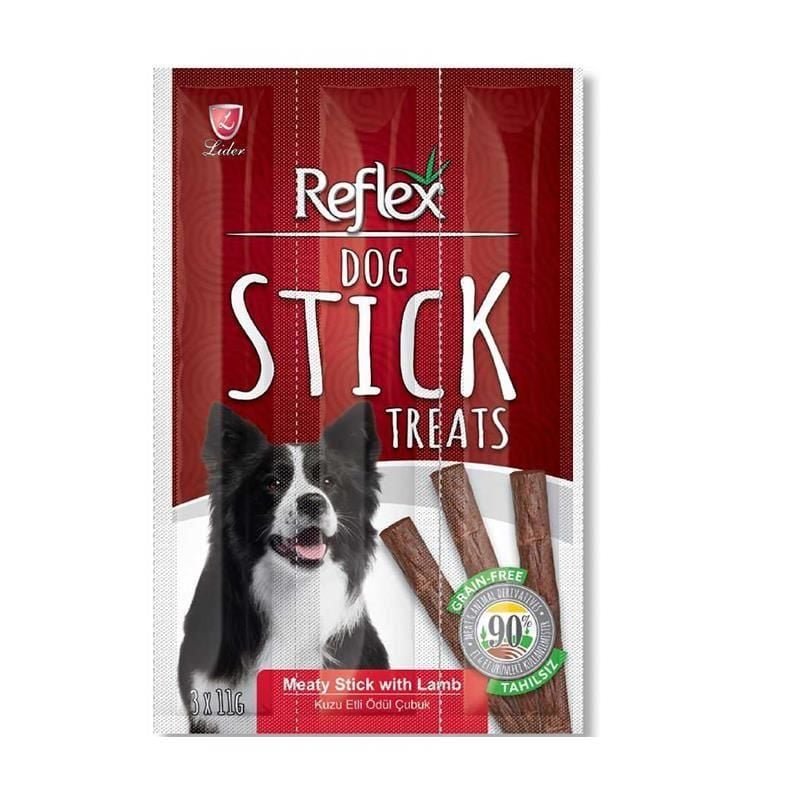 Kuzu Etli Köpek Ödül Çubuğu 11 g – 3’lü Paket