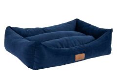 Peggy Luna Gece Mavisi Kedi ve Köpekler için Yatak – Kaydırmaz Taban, Elyaf Dolgulu