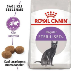 Regular Sterilised 37 Kısır Kediler için Kedi Maması 15 Kg