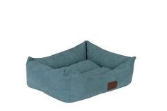 Peggy Luna Turkuaz Kedi ve Köpekler için Yatak – Kaydırmaz Taban, Elyaf Dolgulu