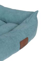 Peggy Luna Turkuaz Kedi ve Köpekler için Yatak – Kaydırmaz Taban, Elyaf Dolgulu