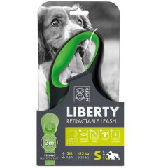 M-Pets Liberty Otomatik Gezdirme Şerit Yeşil - L