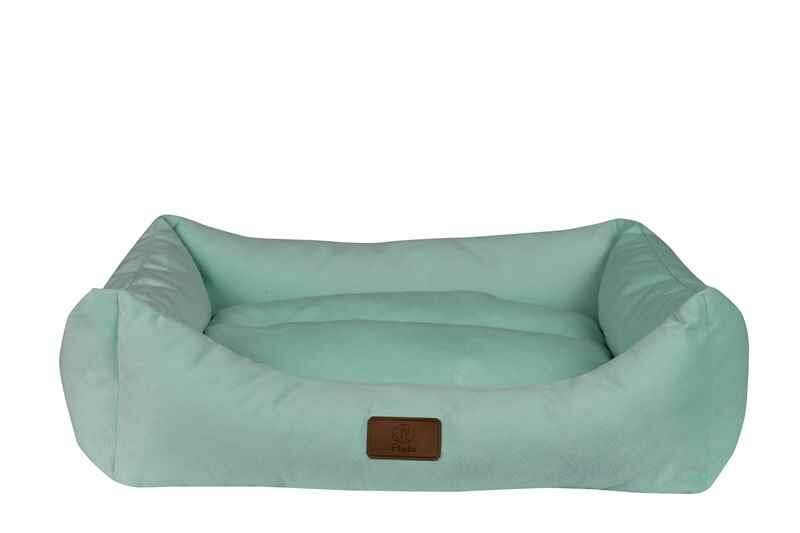 Peggy Luna Nil Yeşili Kedi ve Köpekler için Yatak – Kaydırmaz Taban, Elyaf Dolgulu