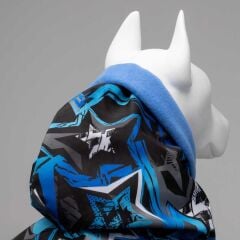 Lindodogs Bluestar İçi Polarlı Su Geçirmez Köpek Yağmurluğu