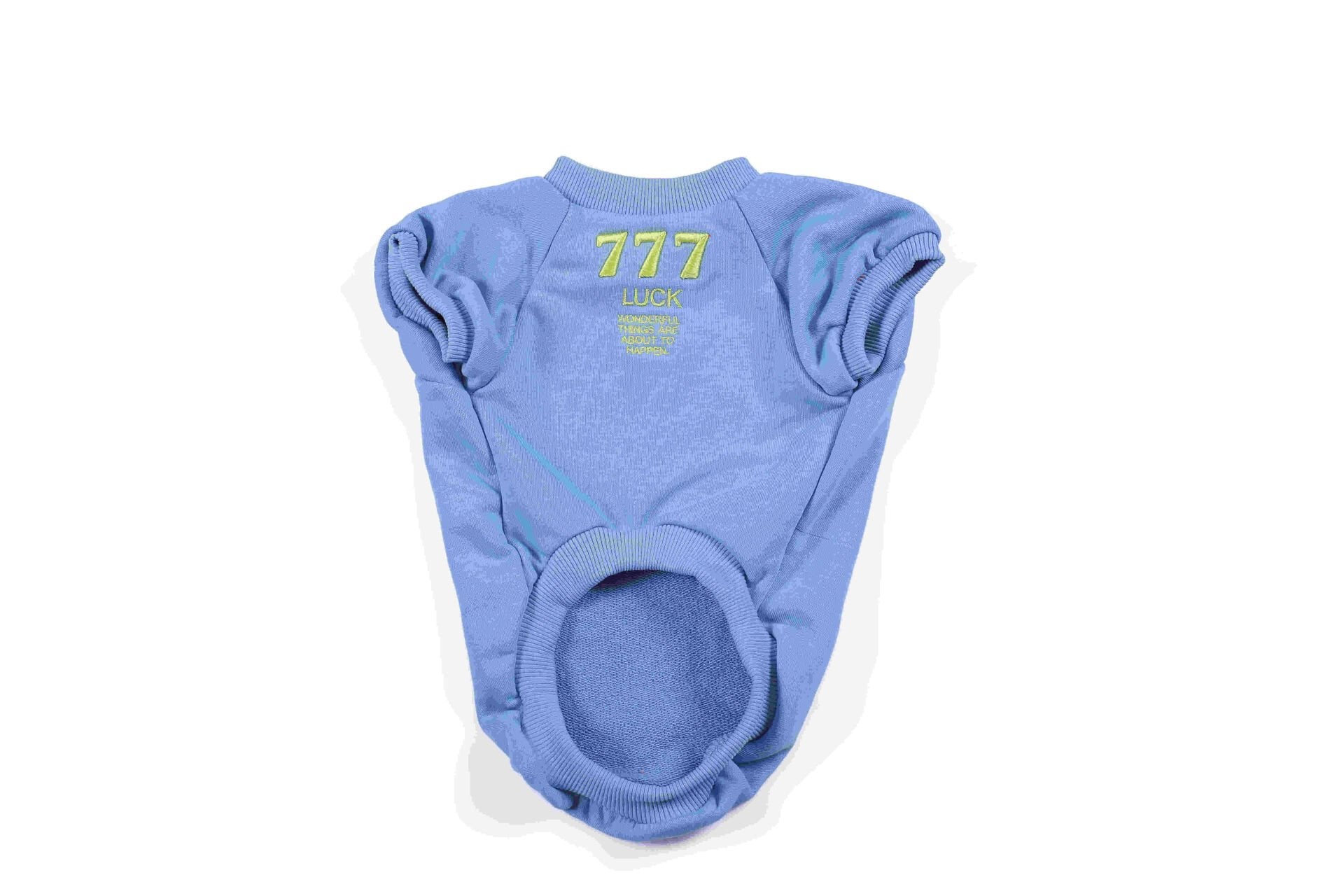 ChiChi 777 Manifest Köpek Sweatshirt – Mavi, Rahat ve Yumuşak Dokulu (XLarge)