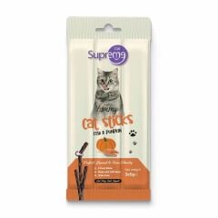 Supreme Cat Ton Balıklı Ve Bal Kabaklı Çubuk 3x5gr
