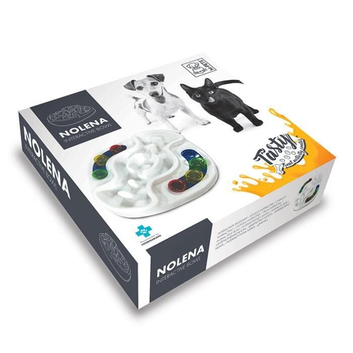 M-Pets Tasty Nolena Kedi ve Köpekler için İnteraktif Mama Kabı