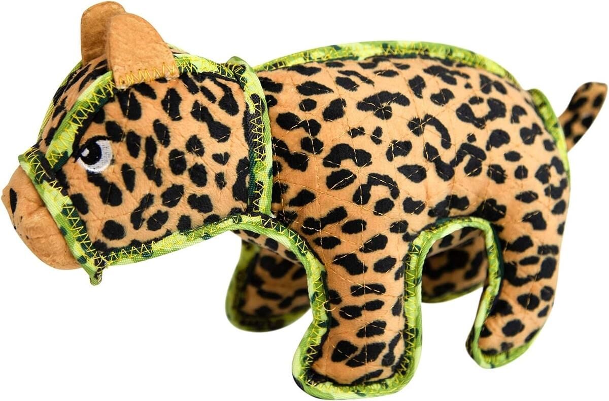 Outward Hound Xtreme Seamz Leopard Plush Köpek Oyuncağı Medium