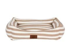 Peggy Daisy Kahverengi Kedi ve Köpekler için Yatak – Döşemelik Kumaş, Kaydırmaz Taban