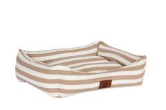 Peggy Daisy Kahverengi Kedi ve Köpekler için Yatak – Döşemelik Kumaş, Kaydırmaz Taban