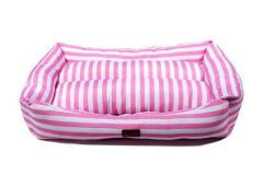 Peggy Daisy Pembe Kedi ve Köpekler için Yatak – Döşemelik Kumaş, Kaydırmaz Taban