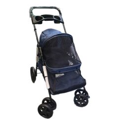 TOMMY EVCİL HAYVAN ARABASI 78x46x99,54 CM LACİVERT MAX 15 KG