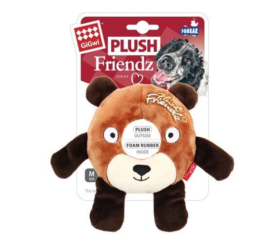 Plush Friendz Simit Ayı Oyuncak Sesli Peluş