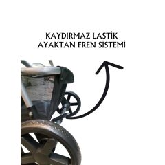 TOMMY EVCİL HAYVAN ARABASI 78x46x99,54 CM TURKUAZ MAX 15 KG