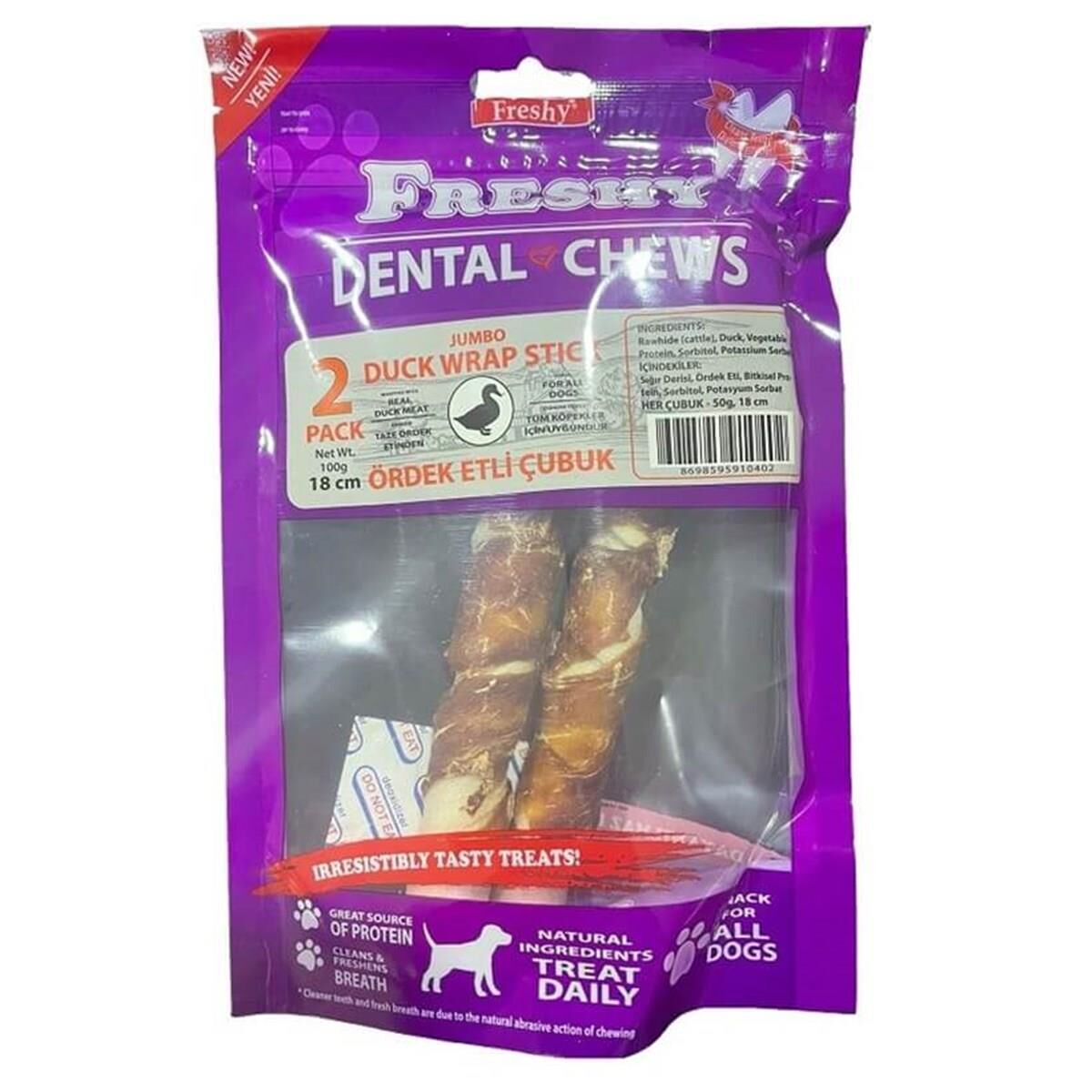 Duck Wrap Stick Ördek Sarılı Jumbo Çubuk Köpek Ödülü