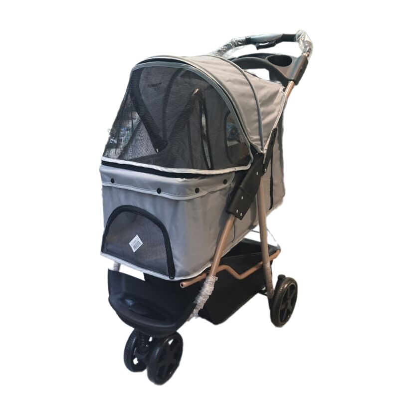 TOMMYEVCİLHAYVANARABASI87x50x107CMGRİ MAX 20 KG