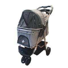 TOMMYEVCİLHAYVANARABASI87x50x107CMGRİ MAX 20 KG