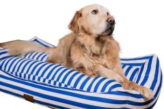 Peggy Daisy Mavi Kedi ve Köpekler için Yatak – Döşemelik Kumaş, Kaydırmaz Taban